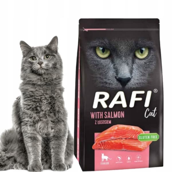 Rafi CAT Steriliserat Torrfoder för katter LAX 7 kg