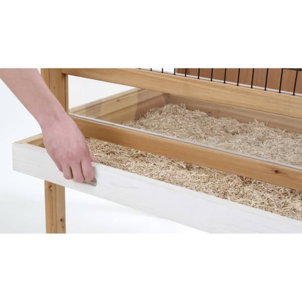 Kerbl lille kæledyrsbur Indoor Deluxe 115 x 60 x 92,5 cm cm træ 82725