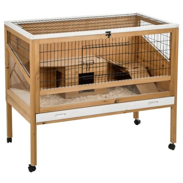 Kerbl lille kæledyrsbur Indoor Deluxe 115 x 60 x 92,5 cm cm træ 82725