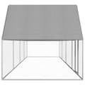 Miniatyrbilde 3 av 6: vidaXL Hønsehus 8x2x2 m galvanisert stål