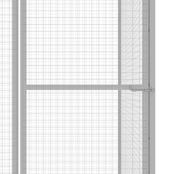 vidaXL kattebur 6x3x2,5 cm galvaniseret stål