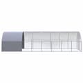 Miniatyrbillede 4 af 9: vidaXL hønsehus 3x8x2 m galvaniseret stål
