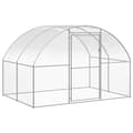Miniatyrbillede 6 af 9: vidaXL hønsehus 3x8x2 m galvaniseret stål