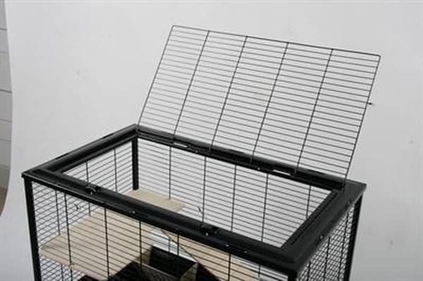 Zolux Cage Neo Muki Large Gnavere H58, sort