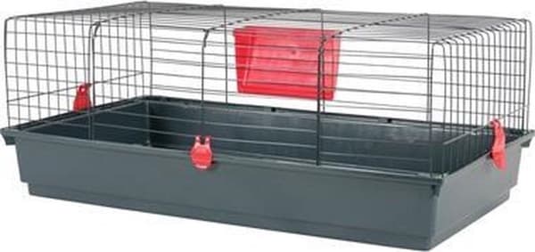 ZOLUX Cage CLASSIC 100 cm farve: grå/rød