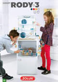 Miniatyrbillede 3 af 5: ZOLUX Cage RODY3 SOLO farve: hvid