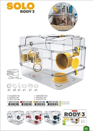 ZOLUX Cage RODY3 SOLO farve: hvid