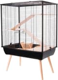 Miniatyrbillede 1 af 3: Zolux Cage Neo Cozy Large Rodents H80, sort farve