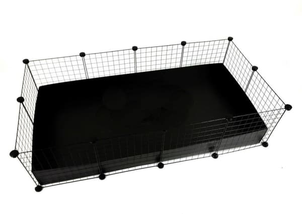 C&C Modulbur 4x2 145 x 75 cm sort