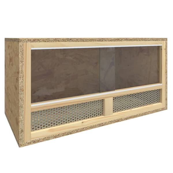 vidaXL terrarium 60x30x30 cm konstrueret træ