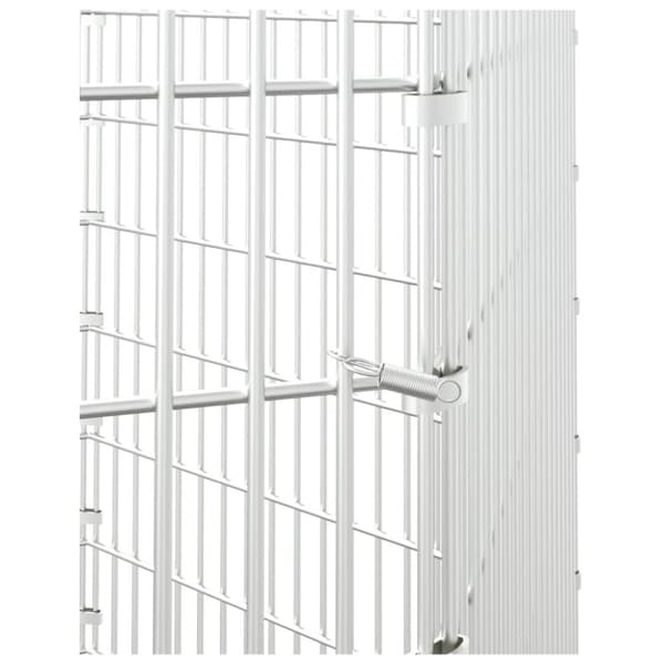vidaXL Eläinhäkki Free Range 6-paneelia 54x80 cm galvanoitu rauta