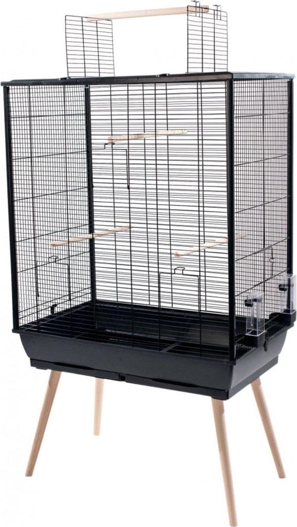 ZOLUX Neo JILI XL Fågelbur, svart färg