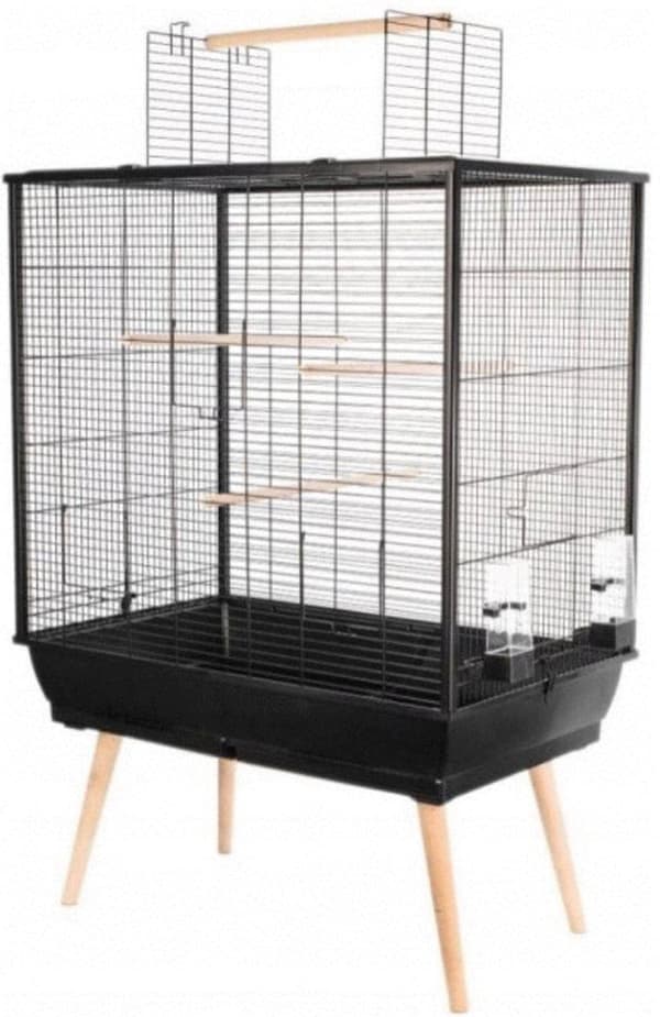 ZOLUX Neo JILI XL Fågelbur, svart färg