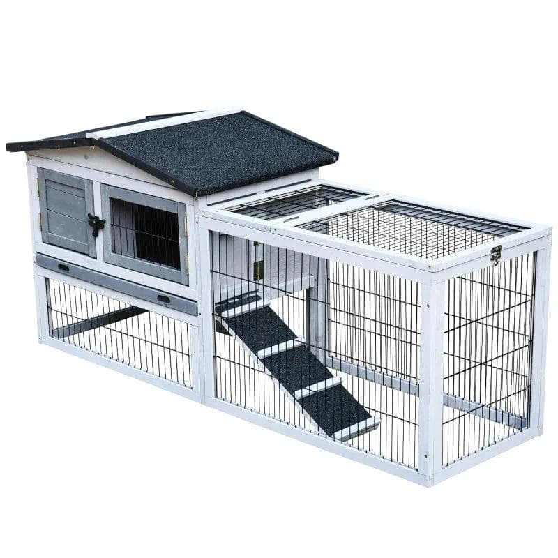 Rootz Small Animal Hutch Rabbit Hutch Guinea Pig Hutch Outdoor