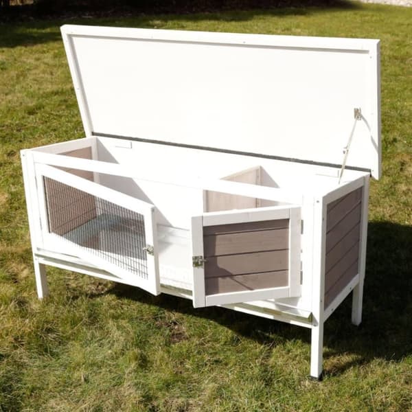 Kerbl gnaverbur Freddy 116x45x62 cm træ glaseret