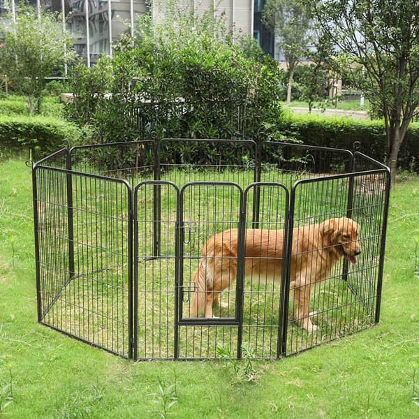 Rootz Puppyren - Animal Run - Små kæledyr - Grå - 80 x 80 cm pr. element