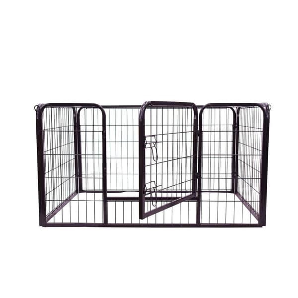 Rootz Outdoor Habitat for Bunnies / Kaniner / Hvalpe - Sort - Stål - cm x 31,5 cm x 27,6 cm