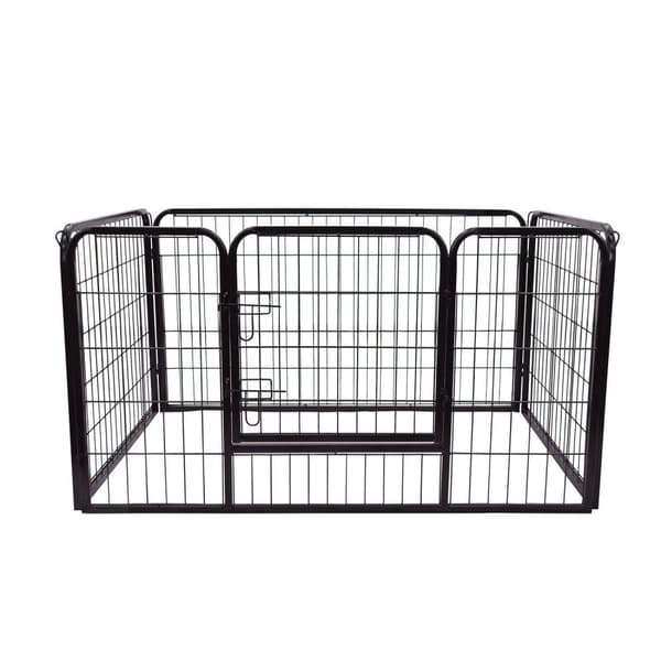 Rootz Outdoor Habitat for Bunnies / Kaniner / Hvalpe - Sort - Stål - cm x 31,5 cm x 27,6 cm