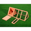 Miniatyrbillede 2 af 8: Rootz kaninhytte - Oranje - Fyrtræ - 46,46 cm x 19,69 cm x 17,72 cm