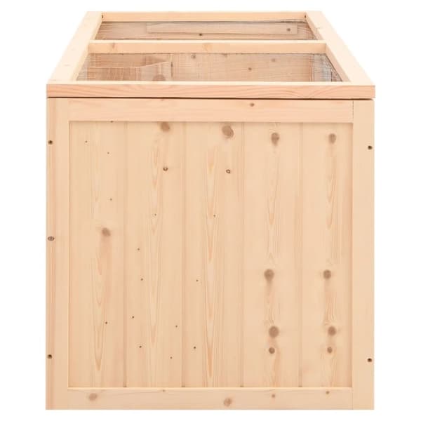 vidaXL Hamsterbur 89,5x45x45 cm heltre gran
