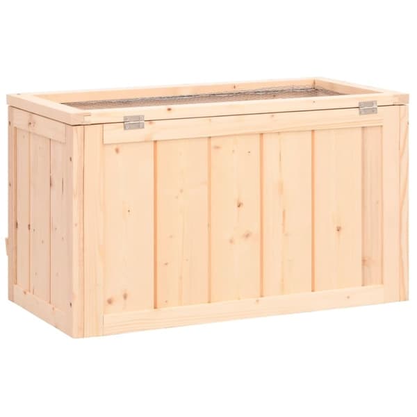 vidaXL Hamsterin häkki 60x30x35 cm täysi kuusi