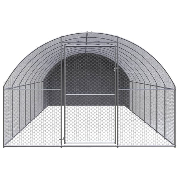 hønsehus 3x10x2 m galvaniseret stål
