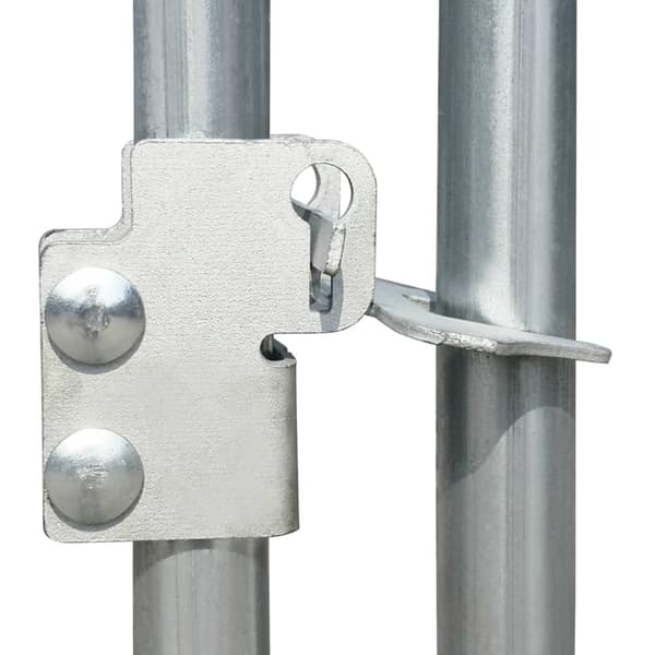 vidaXL hønsegård 2x1x1,5 m galvaniseret stål -  Huse & bure til små dyr