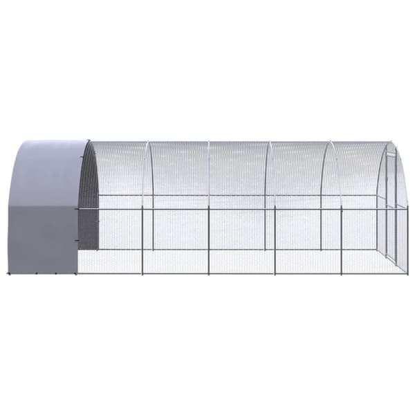 vidaXL Kanojen ulkohäkki 3x6x2 m galvanoitu teräs -  Pieneläinten kopit & häkit