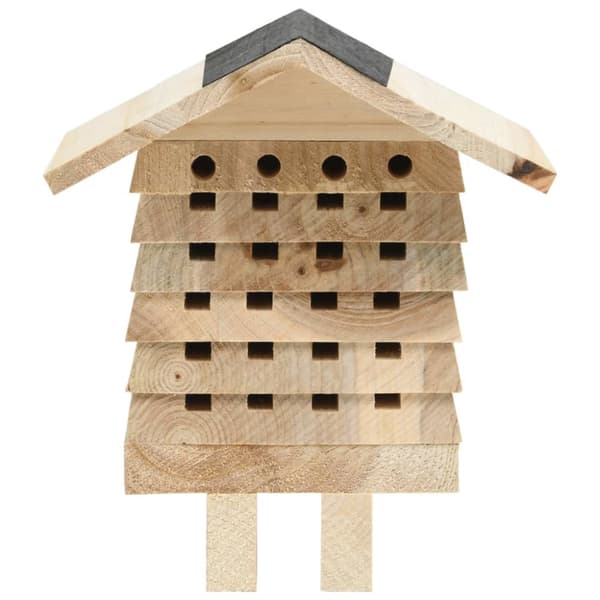 vidaXL bihotel 22x20x20 cm massivt fyrretræ -  Huse & bure til små dyr