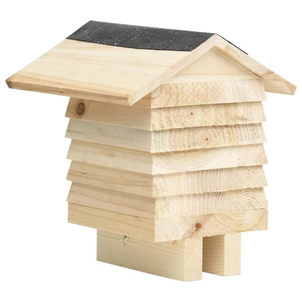 vidaXL bihotel 22x20x20 cm massivt fyrretræ -  Huse & bure til små dyr