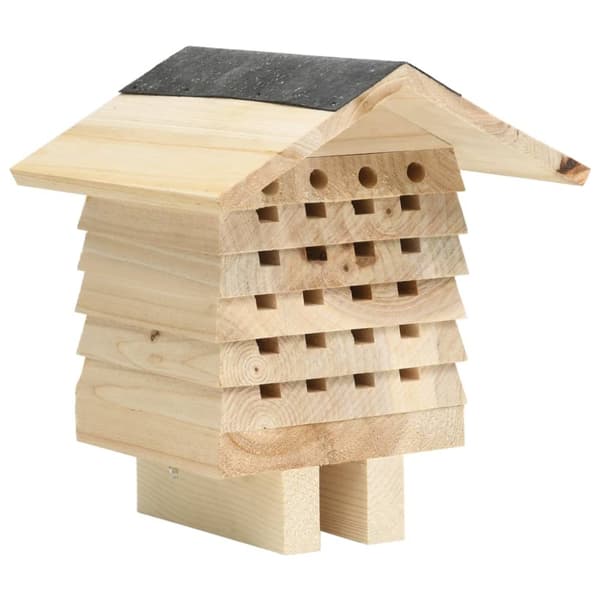 vidaXL bihotel 22x20x20 cm massivt fyrretræ -  Huse & bure til små dyr