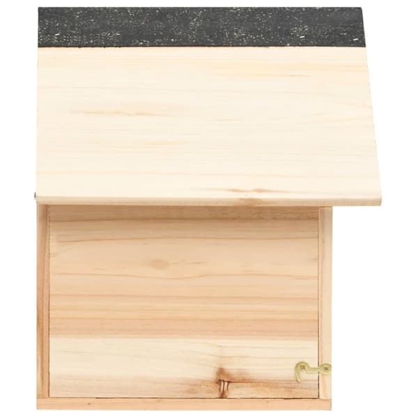 vidaXL Ekorrholk massivt granträ 26x25x29 cm -  Smådjursburar