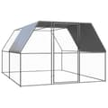Miniatyrbillede 2 af 6: The Living Store udendørs hønsegård 3x4x2 m galvaniseret stål -  Huse & bure til små dyr