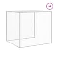 Pikkukuva 8 / 10: The Living Store Kanahäkki katolla vaaleanharmaa 1003x98x90 cm galvanoitu teräs -  Pieneläinten kopit & häkit