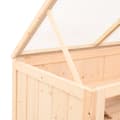 Miniatyrbillede 9 af 10: The Living Store hamsterbur 89,5x45x45 cm massivt fyrretræ -  Huse & bure til små dyr
