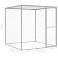 Pikkukuva 6 / 6: Pieneläinten kopit & häkit - Living Kissahäkki 1,5x1,5x1,5 m galvanoitu teräs