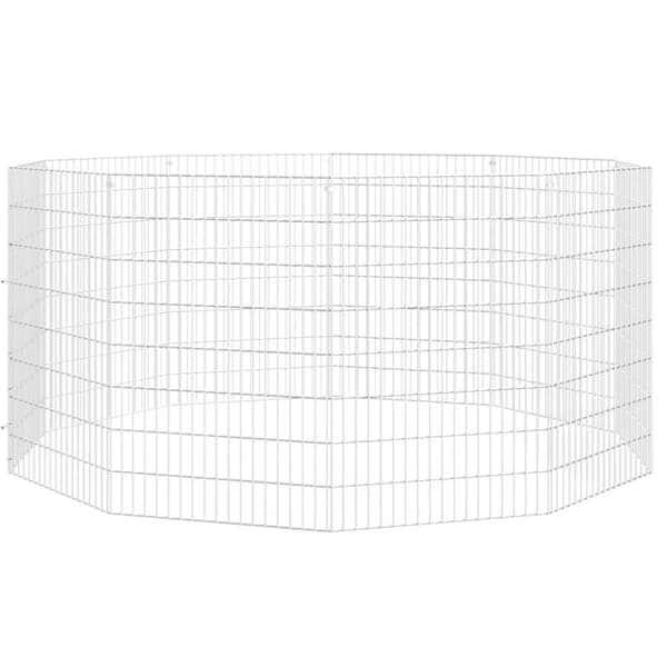 Huse & bure til små dyr - Living 10-panels kaninbur 54x80 cm galvaniseret jern