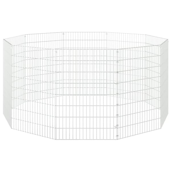 Huse & bure til små dyr - Living 10-panels kaninbur 54x80 cm galvaniseret jern
