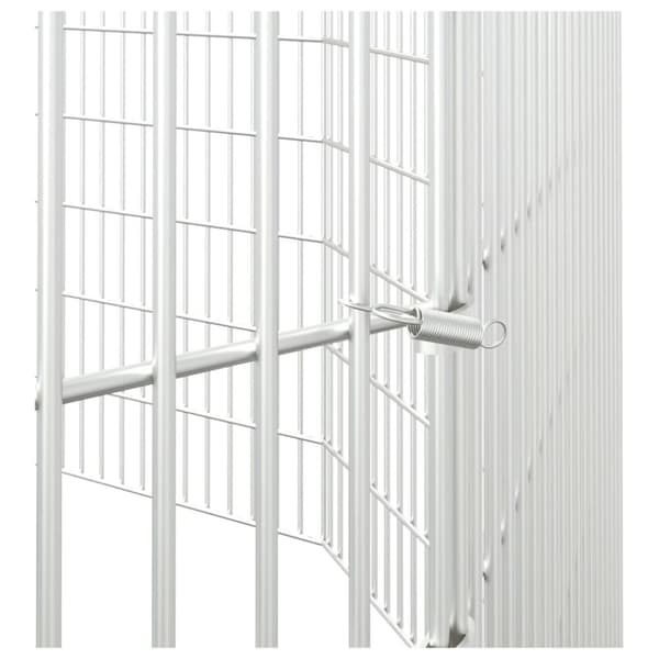 Huse & bure til små dyr - Living 10-panels kaninbur 54x80 cm galvaniseret jern