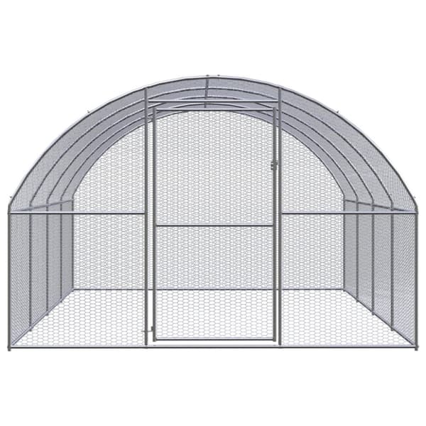 Pieneläinten kopit & häkit - Living Kanojen ulkohäkki 3x4x2 m galvanoitu teräs