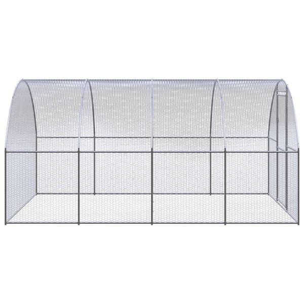 Pieneläinten kopit & häkit - Living Kanojen ulkohäkki 3x4x2 m galvanoitu teräs