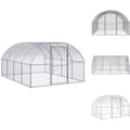 Pikkukuva 1 / 8: Pieneläinten kopit & häkit - Living Kanojen ulkohäkki 3x4x2 m galvanoitu teräs