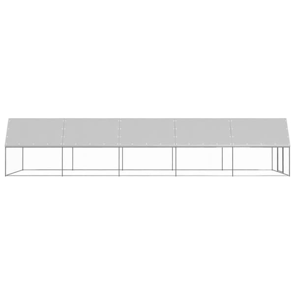 Pieneläinten kopit & häkit - Living Ulkotilan kanahäkki 3x10x2 m galvanoitu teräs