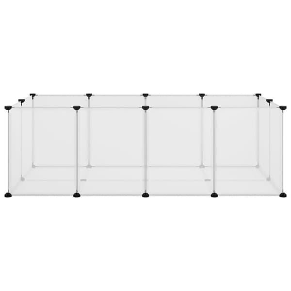 Smådjursburar - Living Smådjursbur transparent 144x74x46,5 cm PP och stål