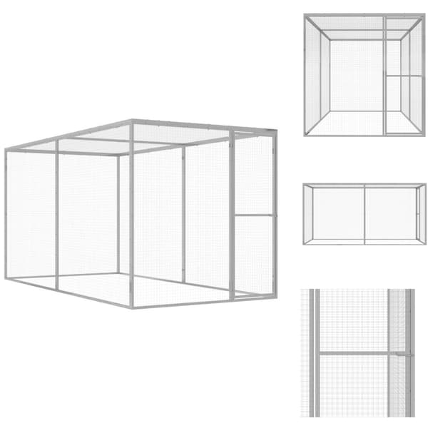 Huse & bure til små dyr - Living kattebur 3x1,5x1,5 cm galvaniseret stål