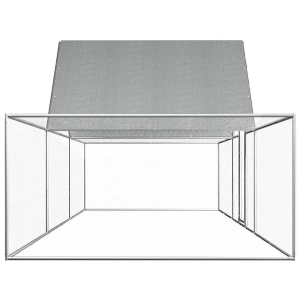 Huse & bure til små dyr - Living hønsegård 6x2x2 m galvaniseret stål