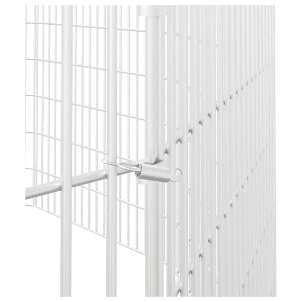 Huse & bure til små dyr - Living 12-panels kaninbur 54x80 cm galvaniseret jern