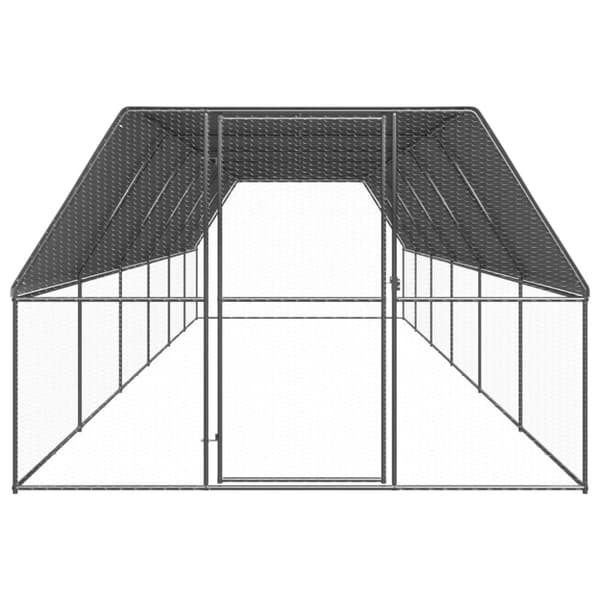 Huse & bure til små dyr - Living hønsegård 3x12x2 m galvaniseret stål