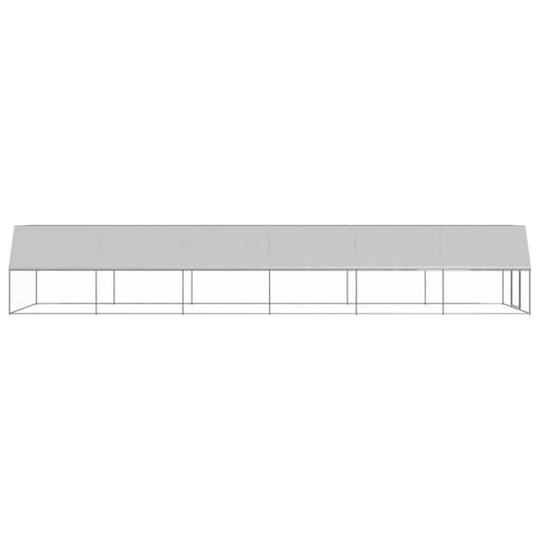 Huse & bure til små dyr - Living hønsegård 3x12x2 m galvaniseret stål