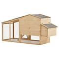 Miniatyrbillede 5 af 8: Hønsehus 178x67x92 cm massivt fyrretræ - Hønsehus - Hønsehuse - Home & Living